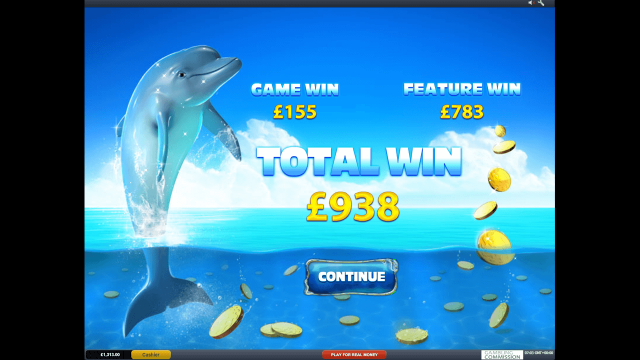 Бонусная игра Dolphin Cash 9