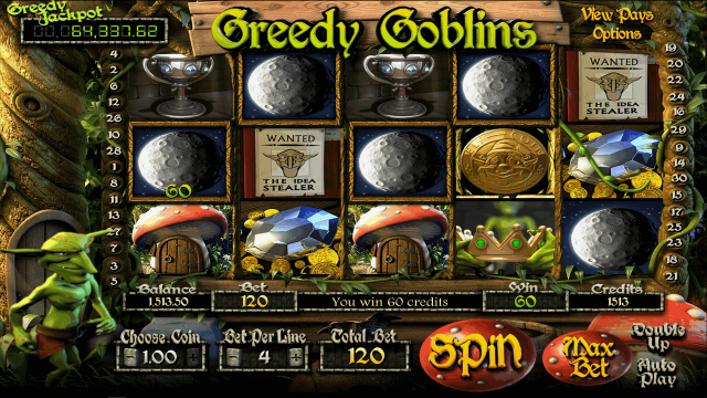 Характеристики слота Greedy Goblins 4