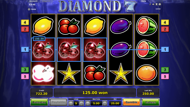 Бонусная игра Diamond 7 10